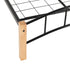 Luton 3FT Bed - Natural/Black